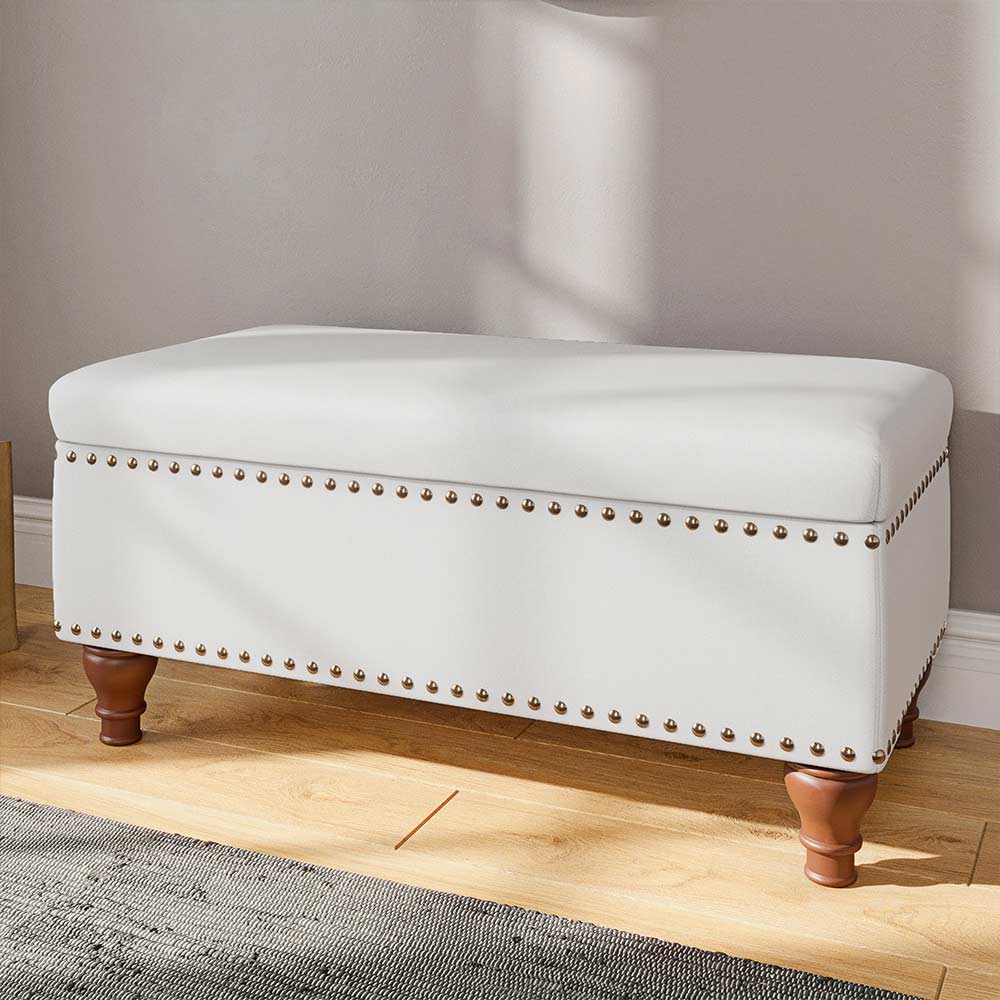 Quincy 35" Storage Ottoman Bench