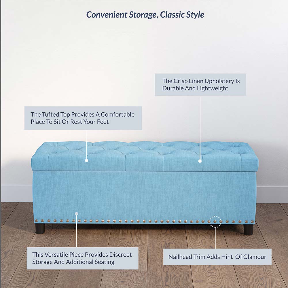 Brentwood Storage Ottoman Bench