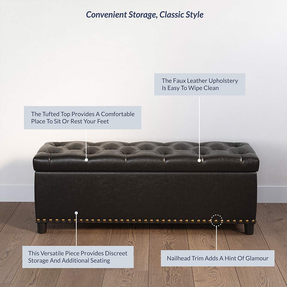 Brentwood Storage Ottoman Bench
