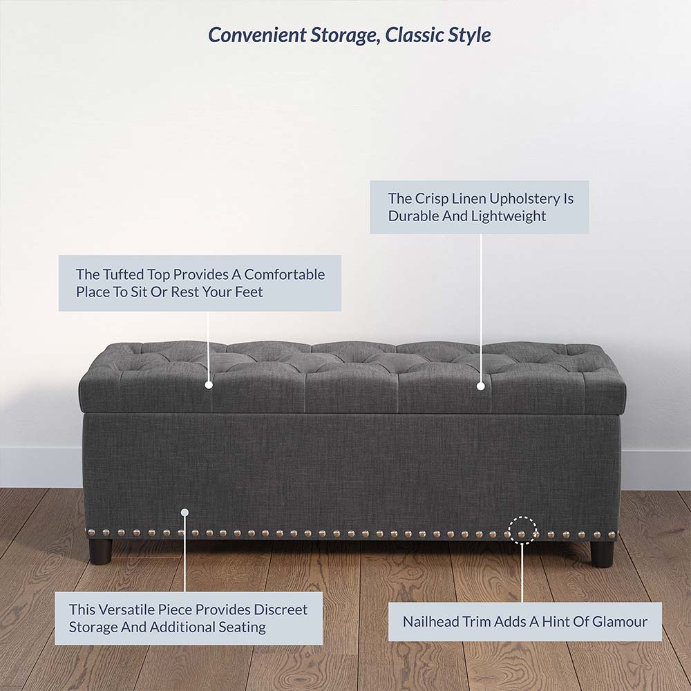 Brentwood Storage Ottoman Bench