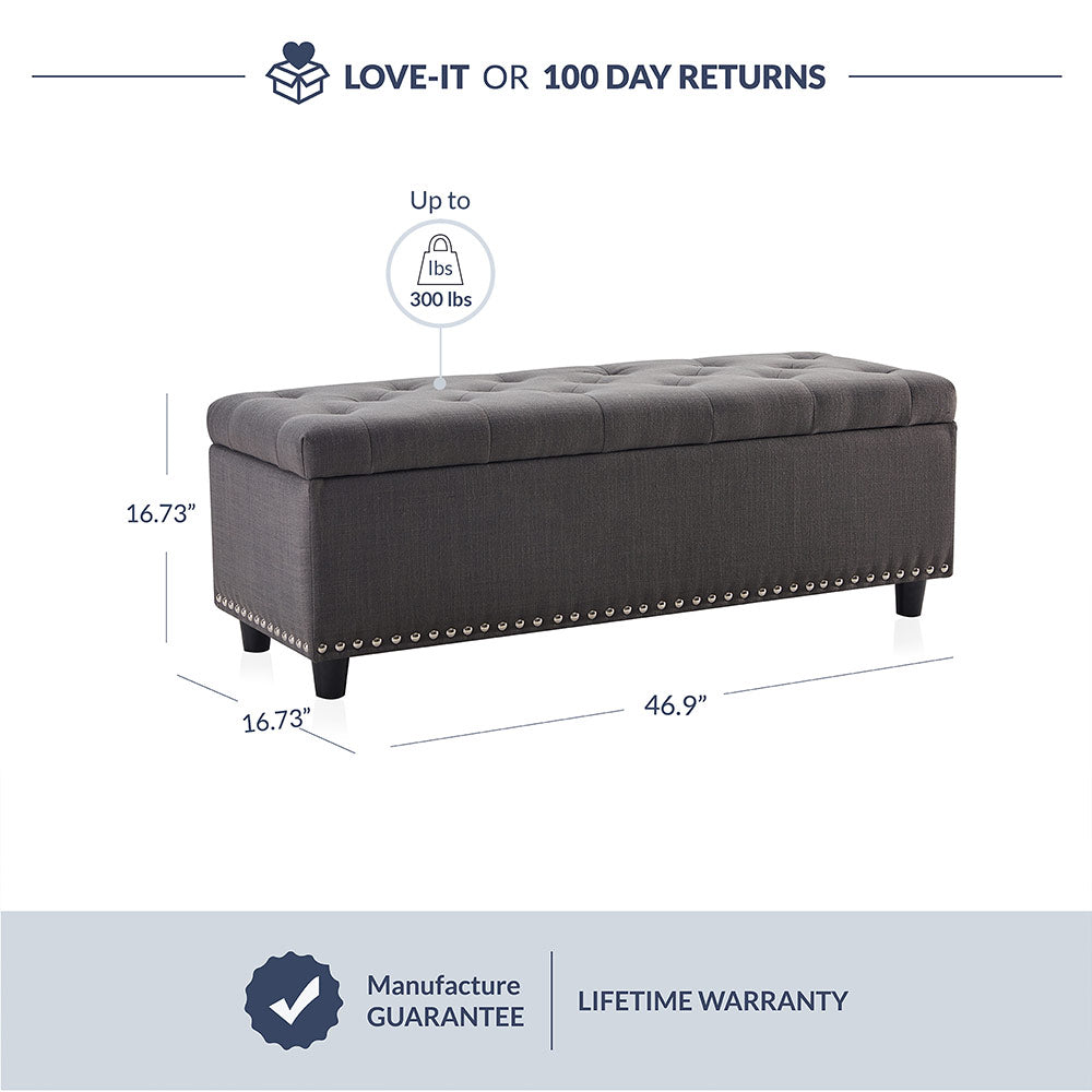 Brentwood Storage Ottoman Bench