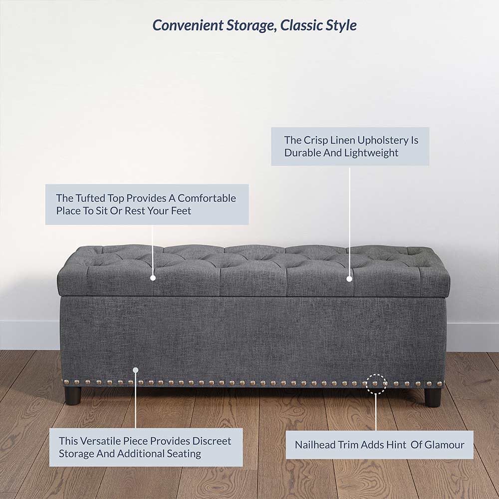 Brentwood Storage Ottoman Bench