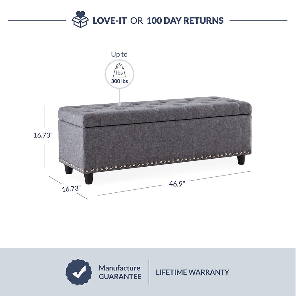 Brentwood Storage Ottoman Bench
