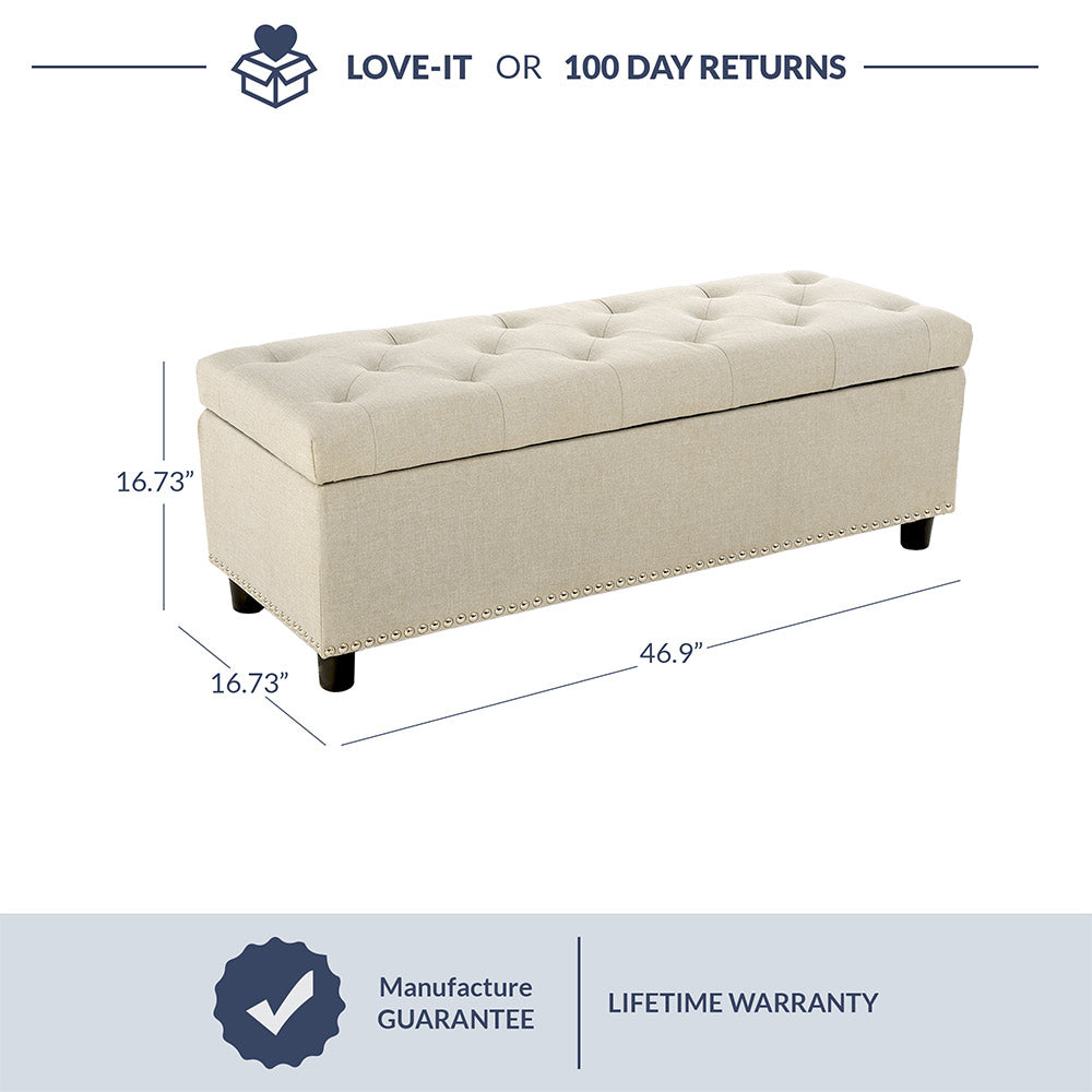 Brentwood Storage Ottoman Bench