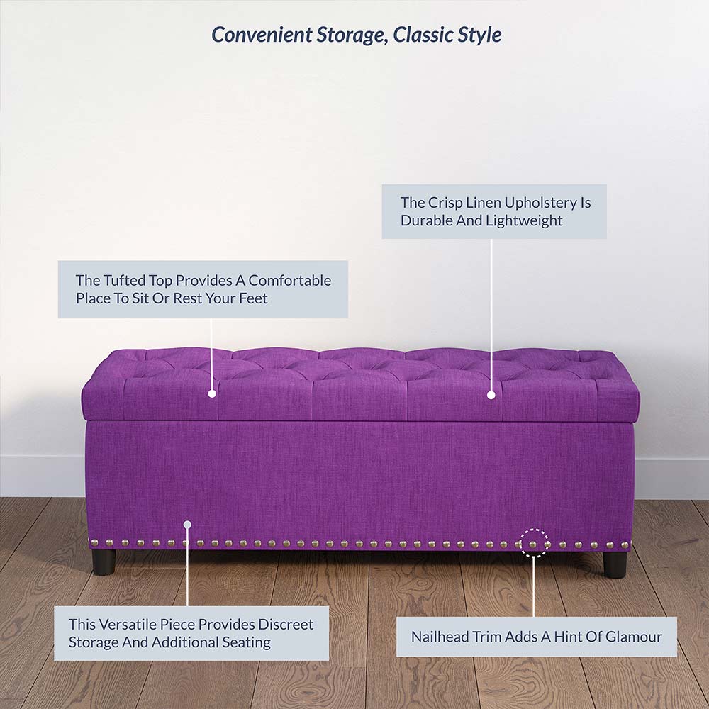 Brentwood Storage Ottoman Bench