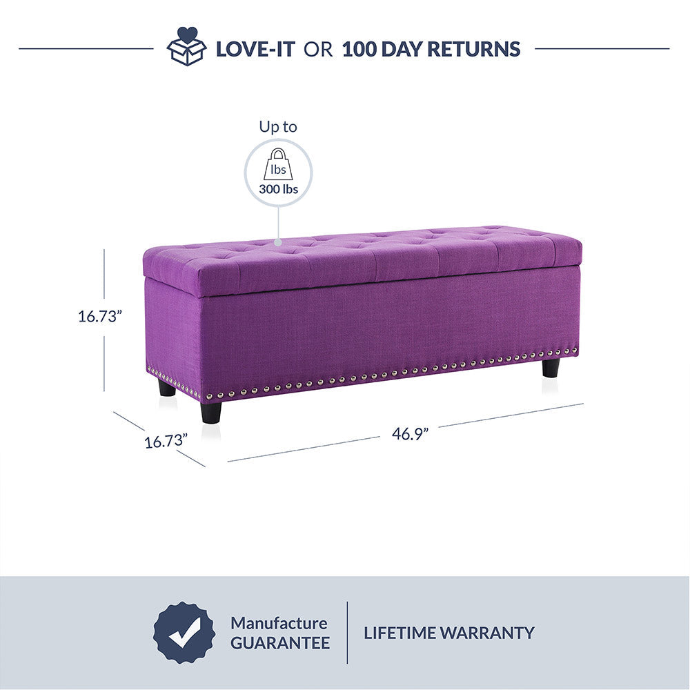 Brentwood Storage Ottoman Bench