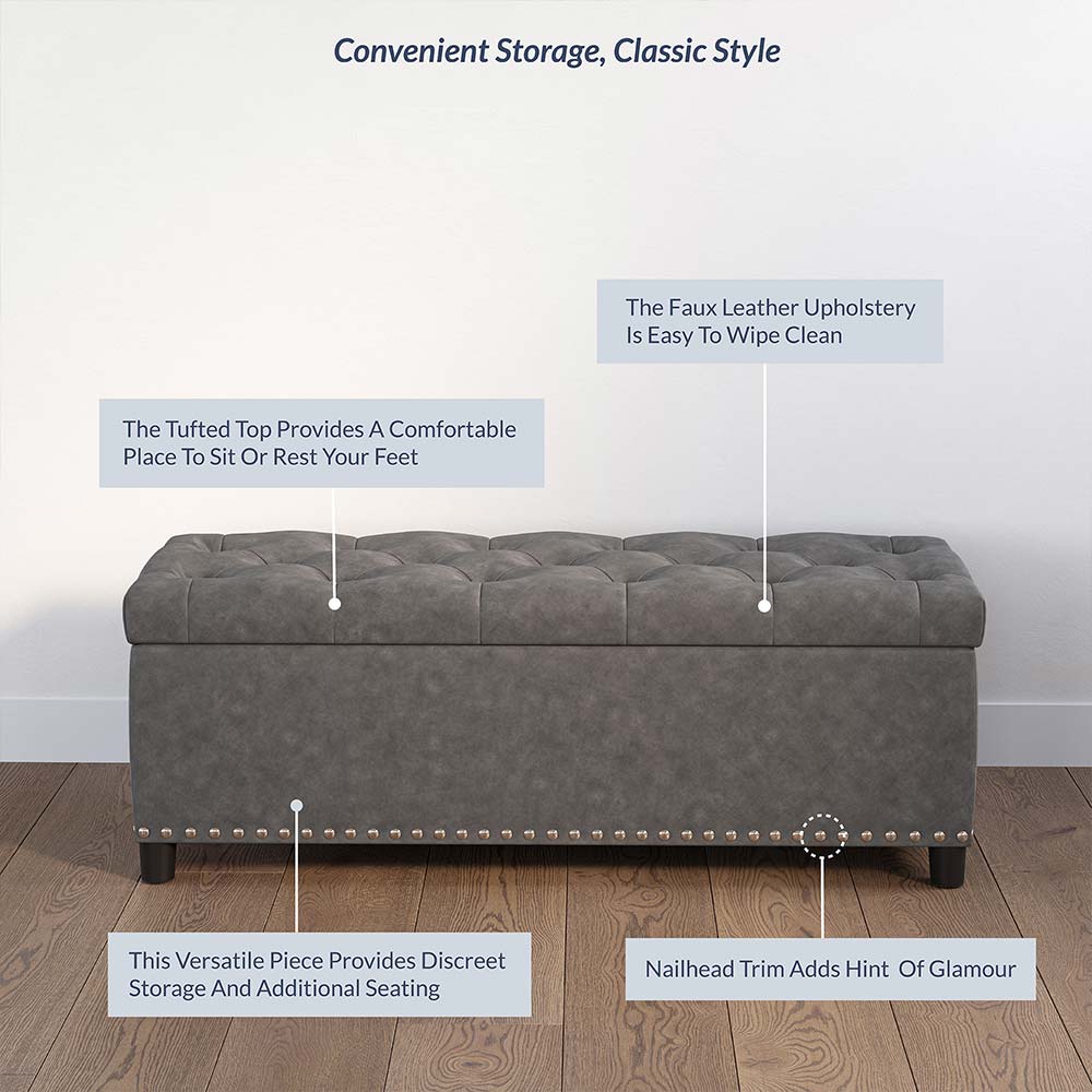 Brentwood Storage Ottoman Bench