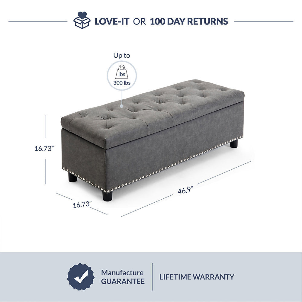Brentwood Storage Ottoman Bench
