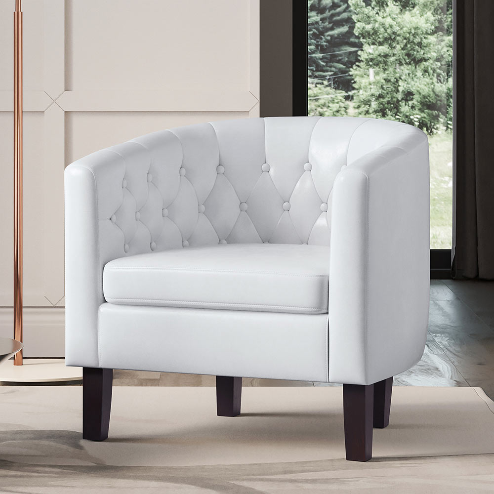 #color_faux leather white