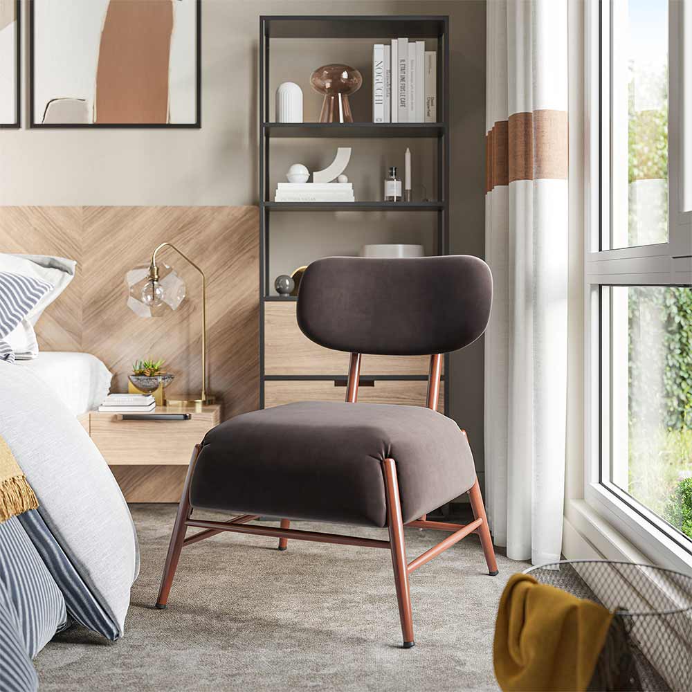 Quinton Plush Velvet Chair