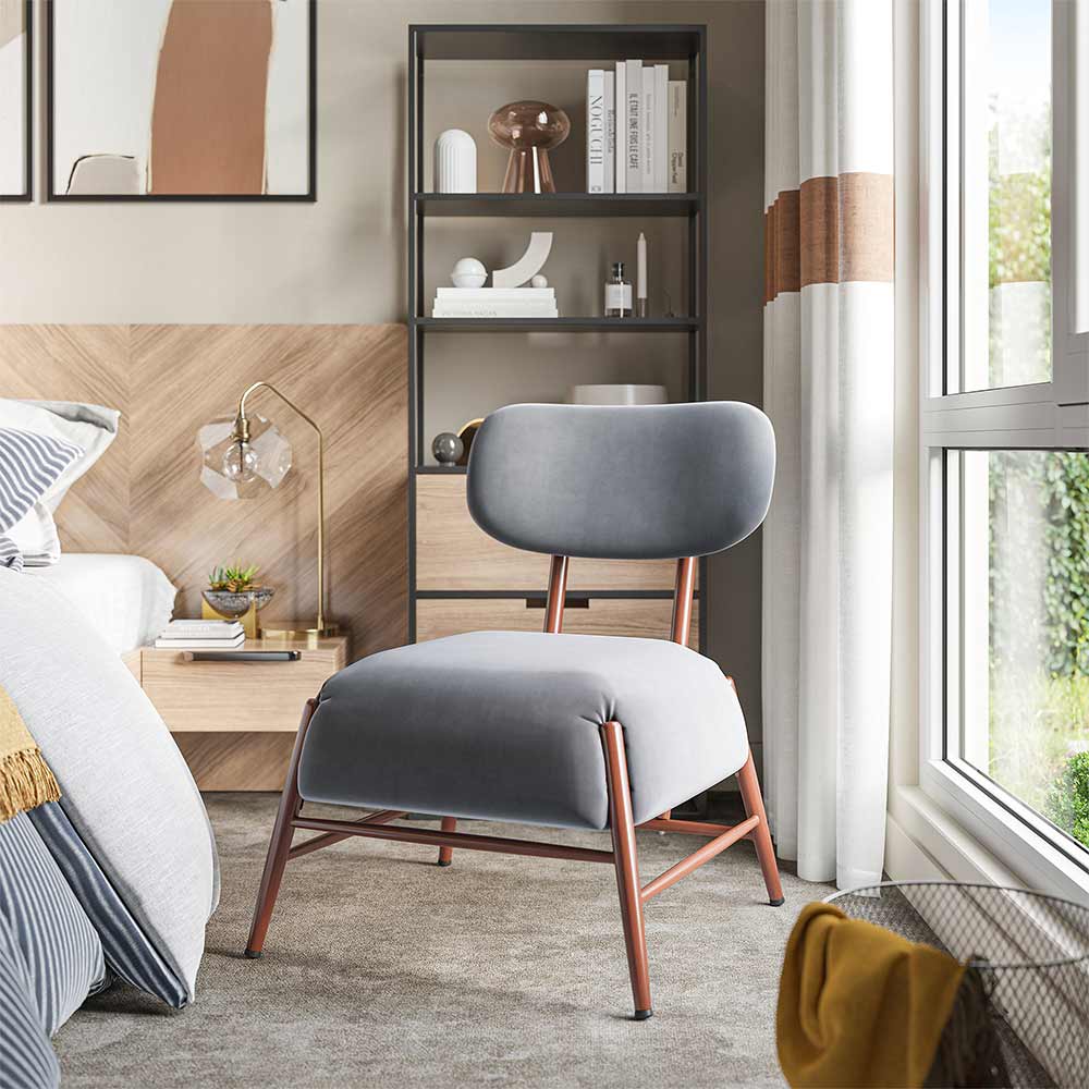 Quinton Plush Velvet Chair