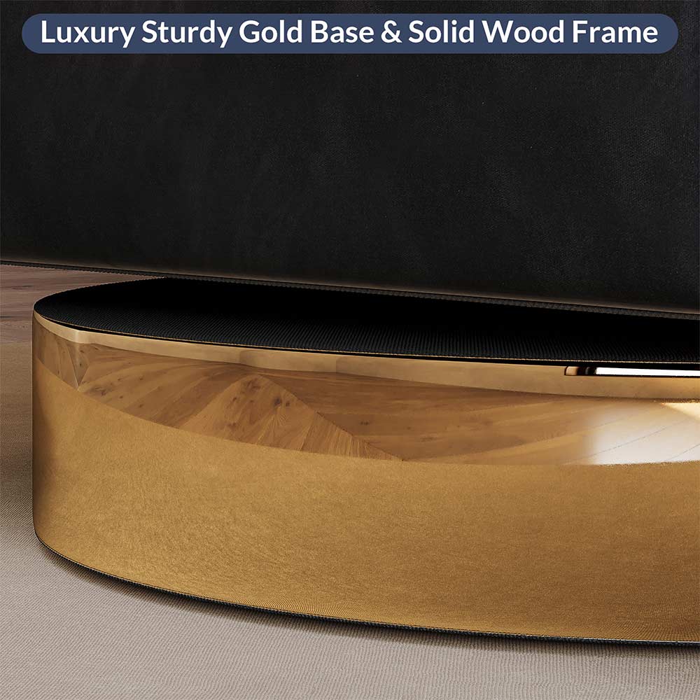 Crown Velvet Swivel Accent Chair