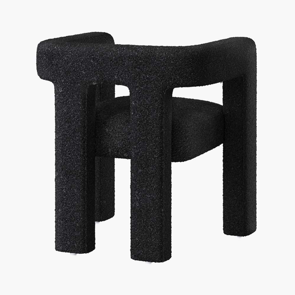 Lisbon Bouclé Upholstered Barrel Accent Chair