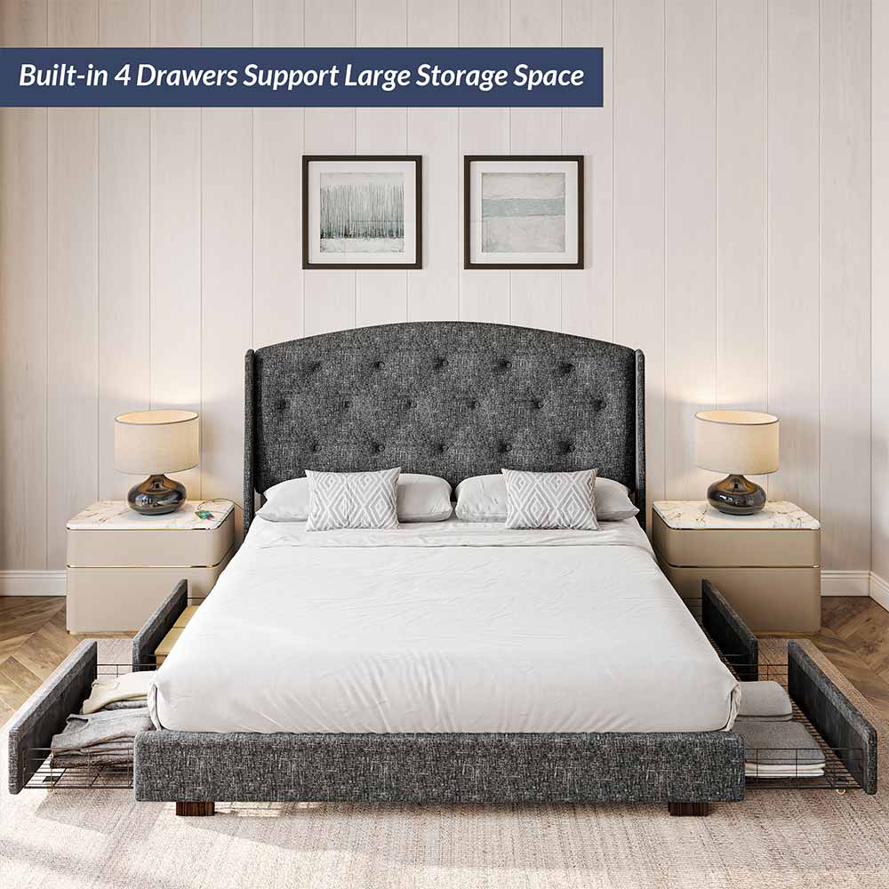 Savannah Bed With Drawer