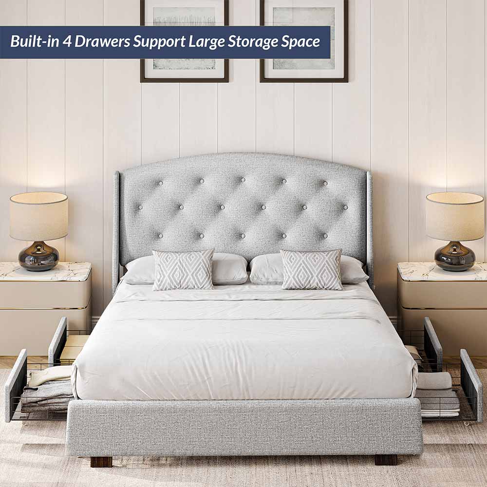 Savannah Bed With Drawer