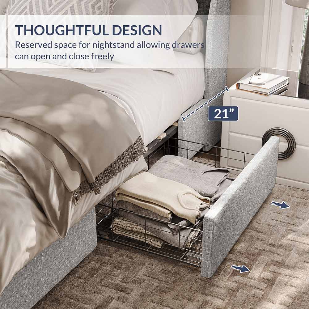 Savannah Bed With Drawer