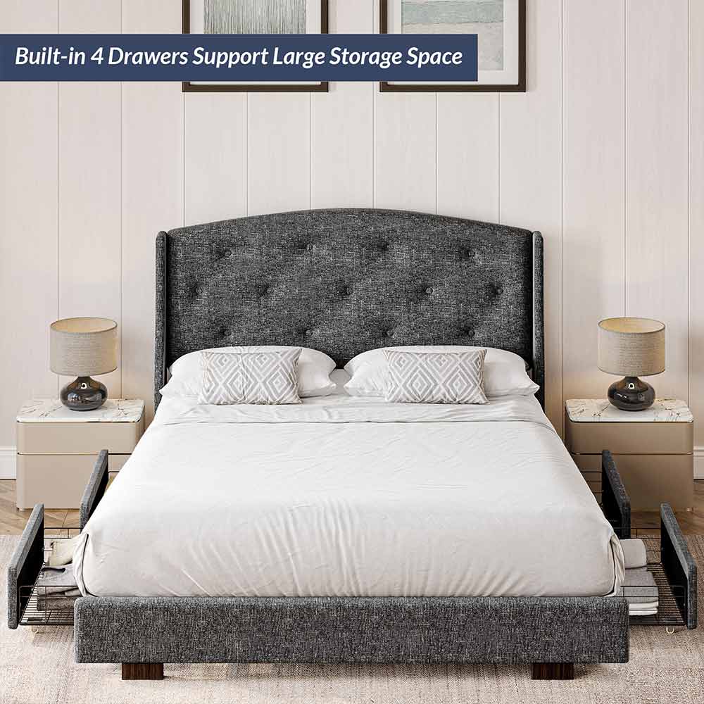 Savannah Bed With Drawer