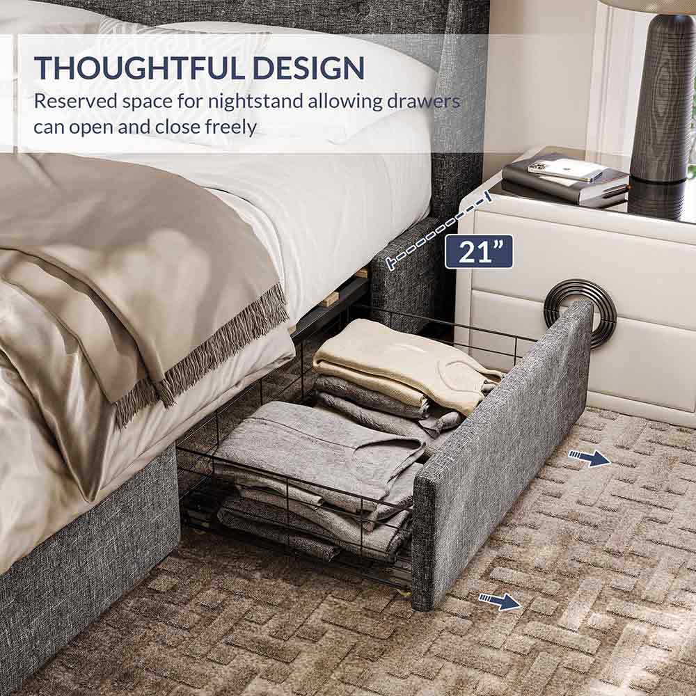 Savannah Bed With Drawer