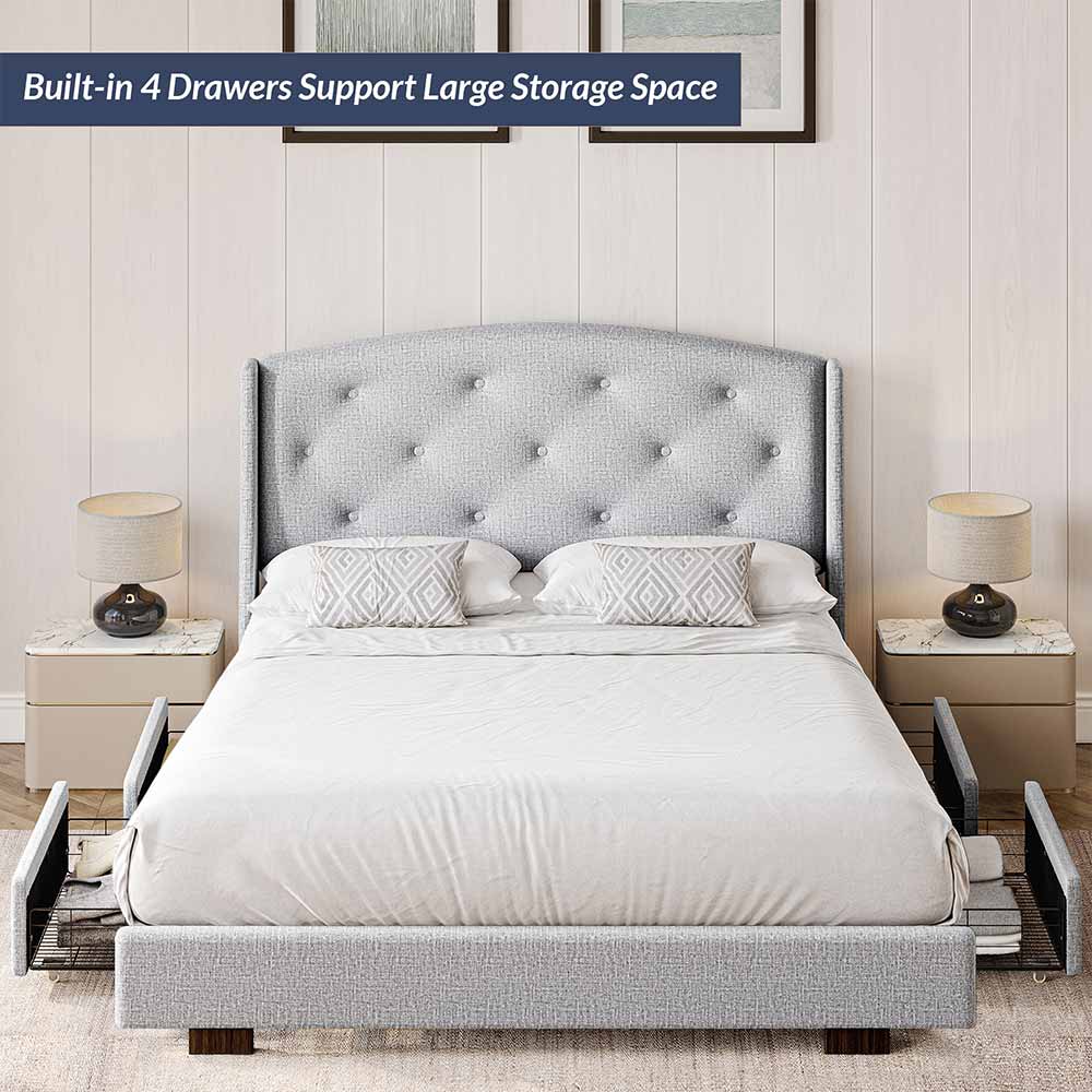 Savannah Bed With Drawer