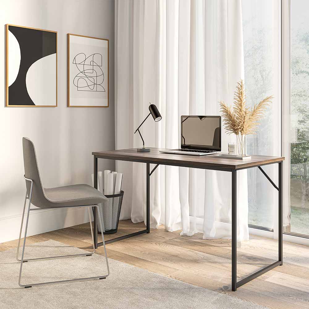 47" Barton Industrial Computer Desk