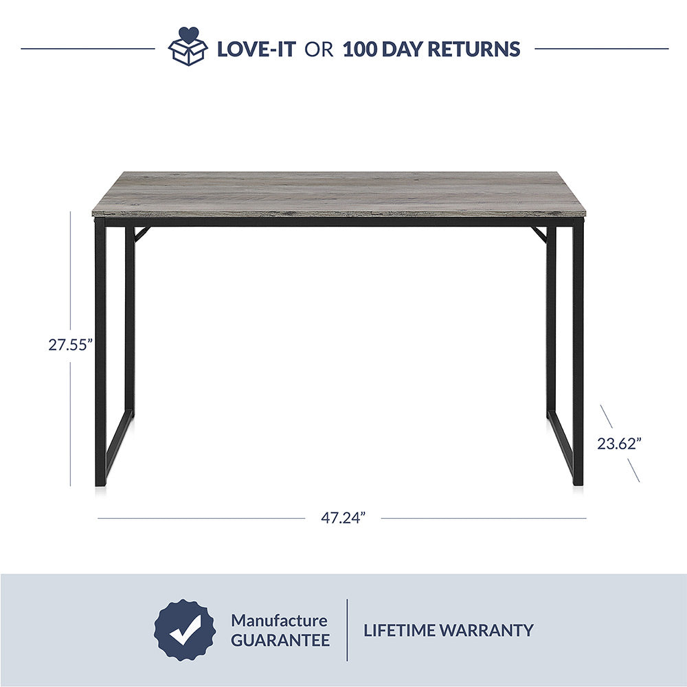 47" Barton Industrial Computer Desk