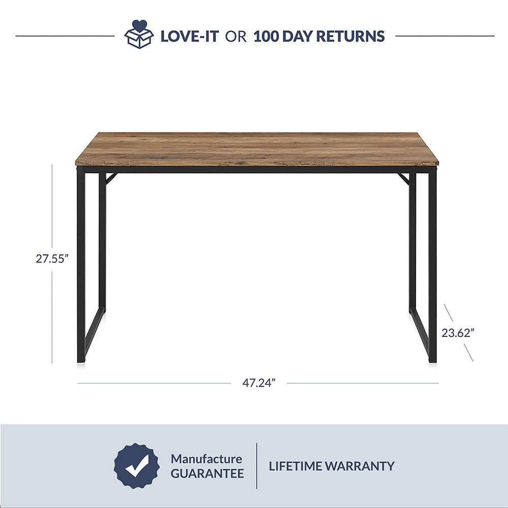 47" Barton Industrial Computer Desk