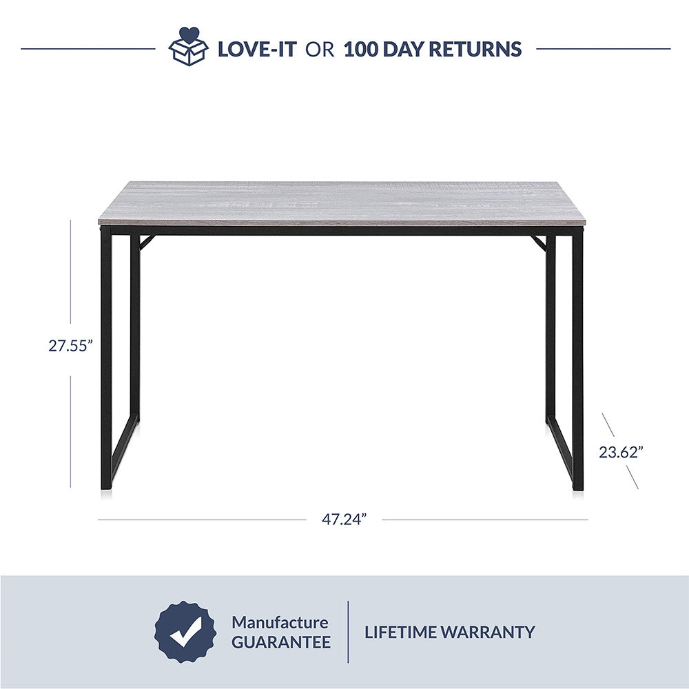 47" Barton Industrial Computer Desk