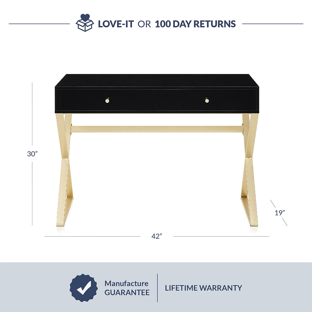Ellena 42" Home Office Writing Computer Desk