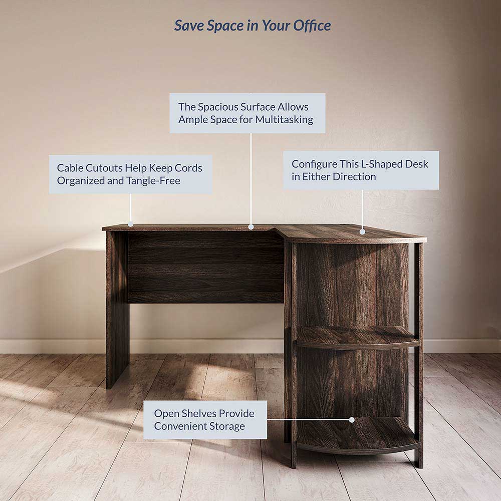 Kent L-Shaped Office Desk