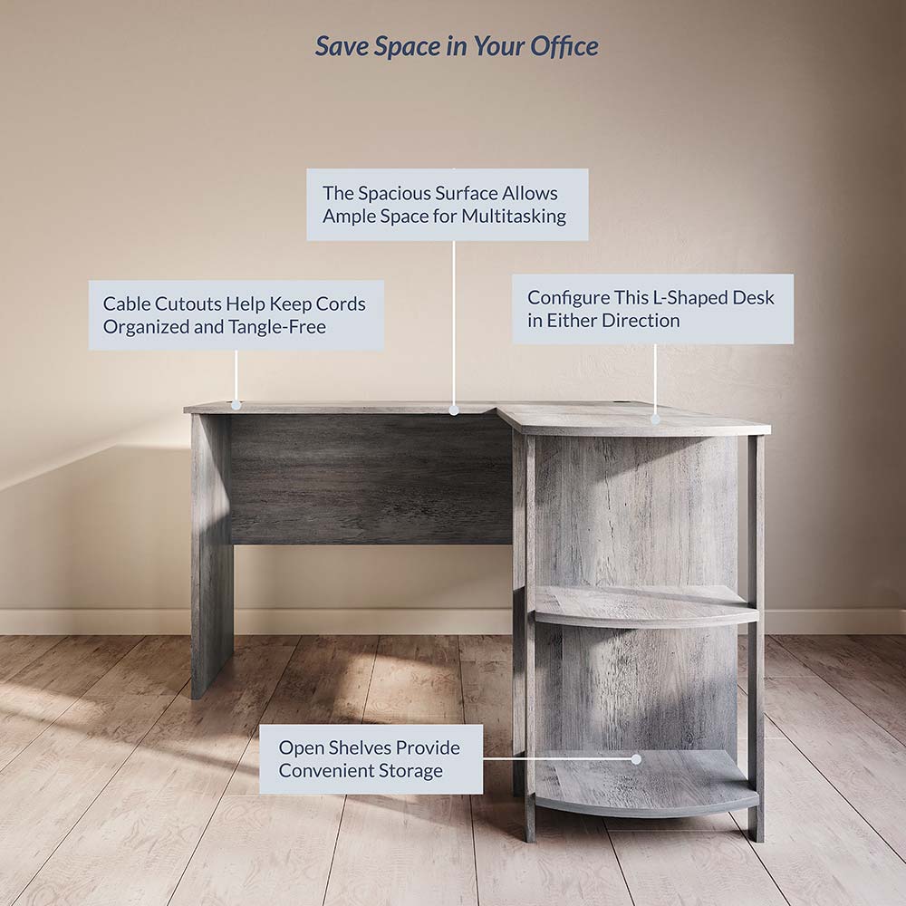 Kent L-Shaped Office Desk