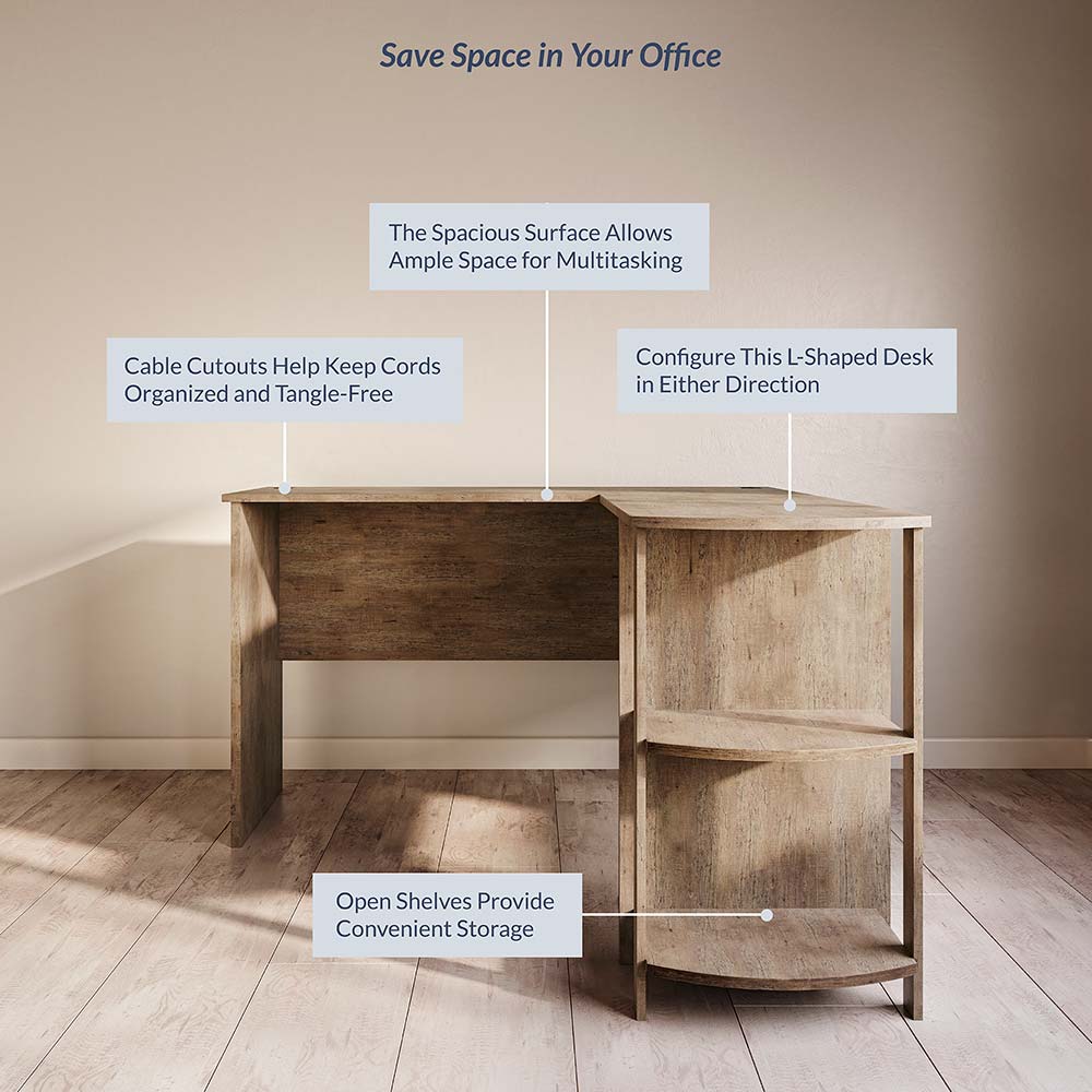 Kent L-Shaped Office Desk