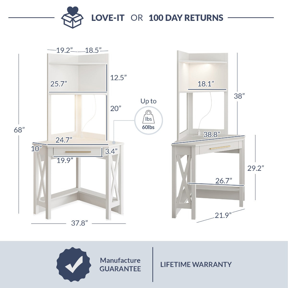 Tate Corner Desk