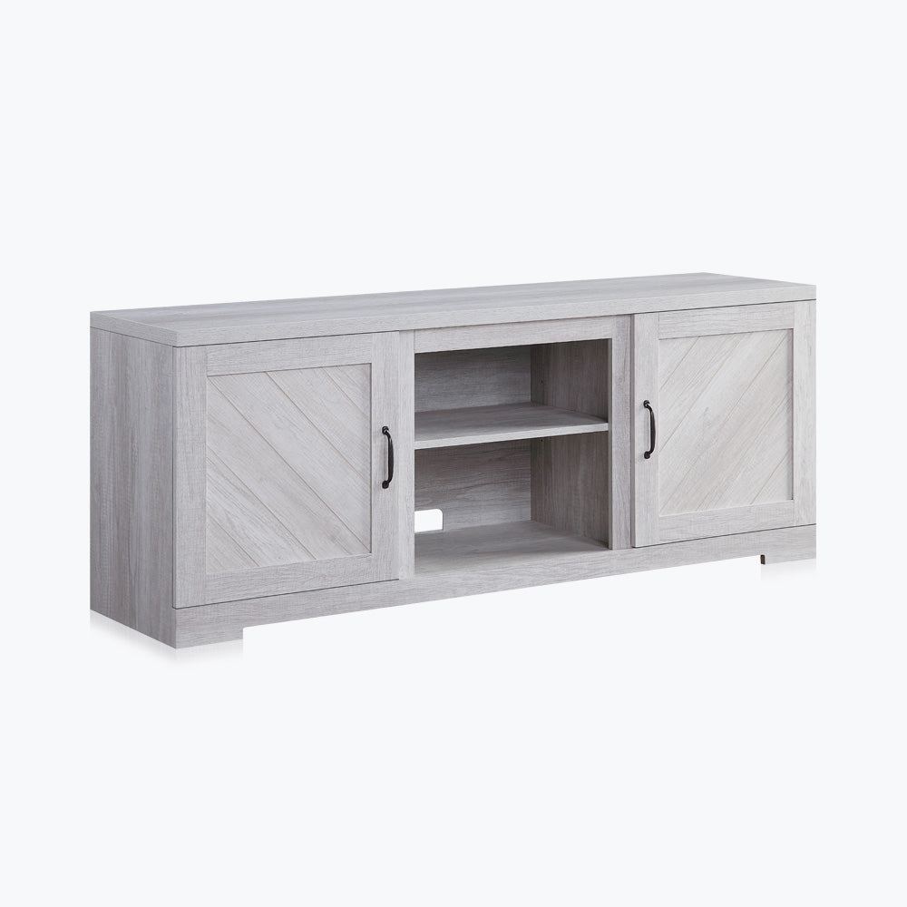 Hilo 58" Rustic Fireplace TV Stand
