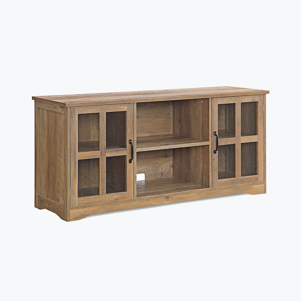 Cori Wood Farmhouse TV Stand for TVs Up to 55"