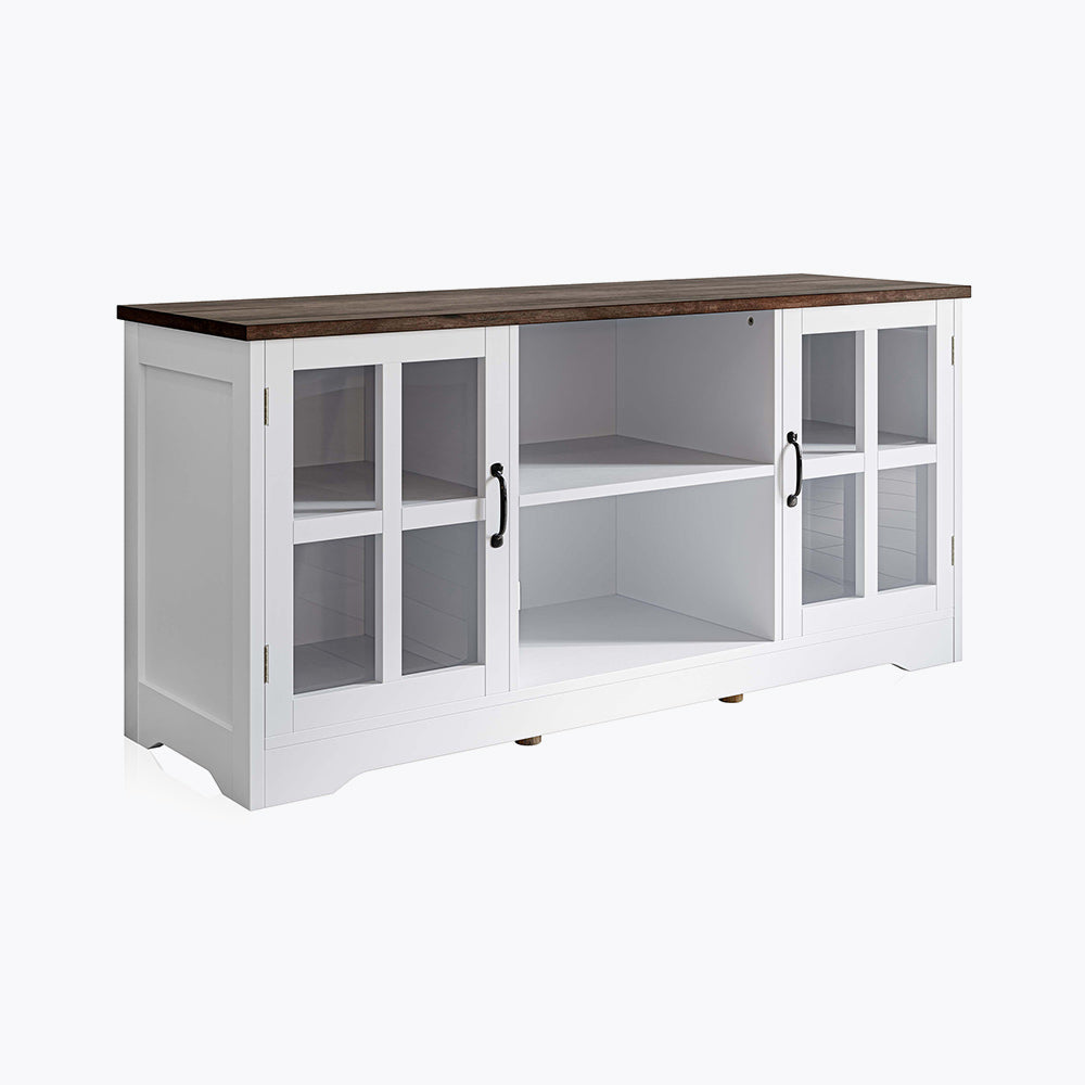 Cori Wood Farmhouse TV Stand for TVs Up to 55"