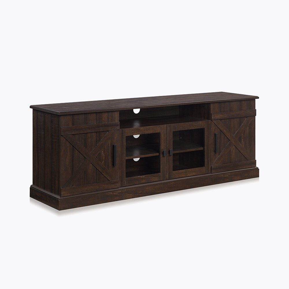 Veropeso Farmhouse TV Stand for TVs up to 70″