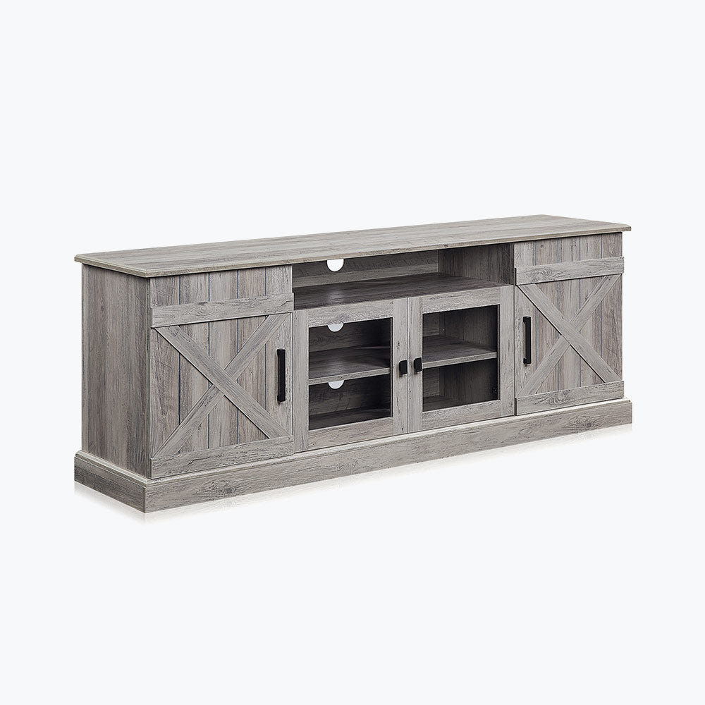 Veropeso Farmhouse TV Stand for TVs up to 70″