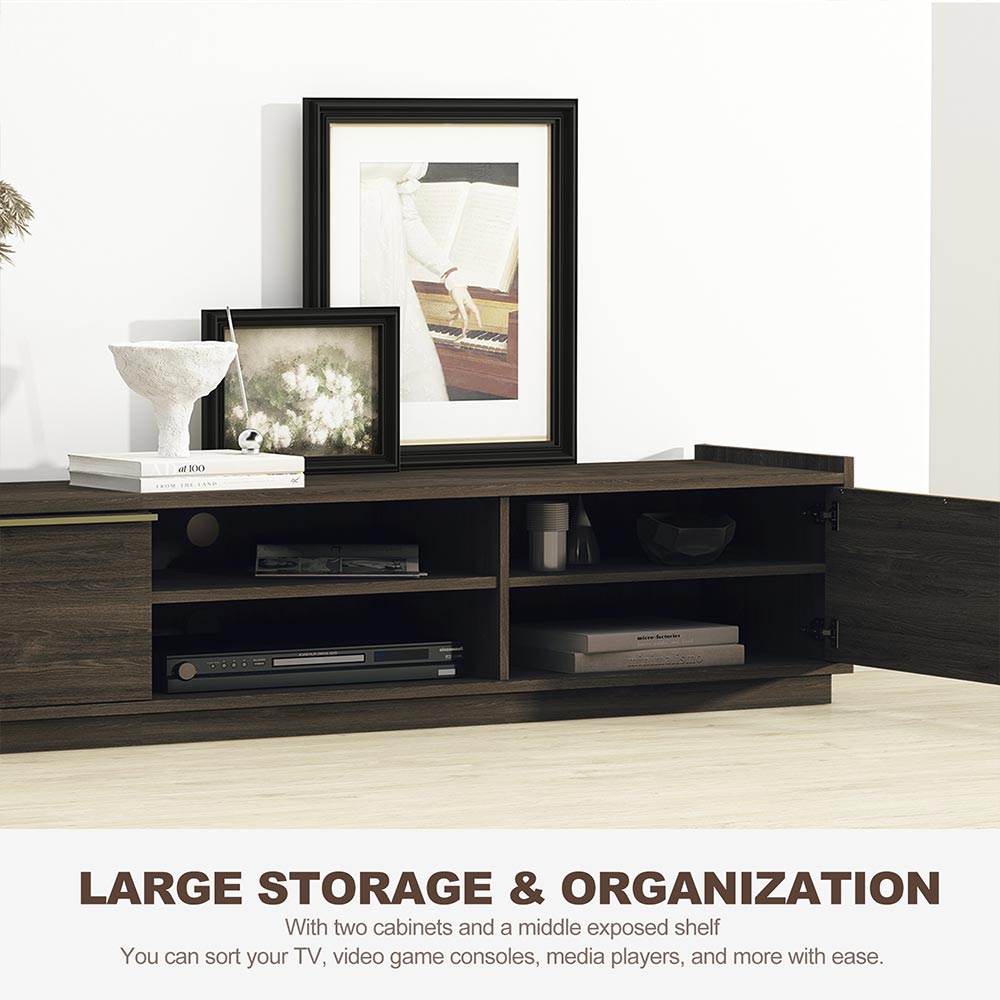Cayden Low Profile TV Stand for TVs up to 75″