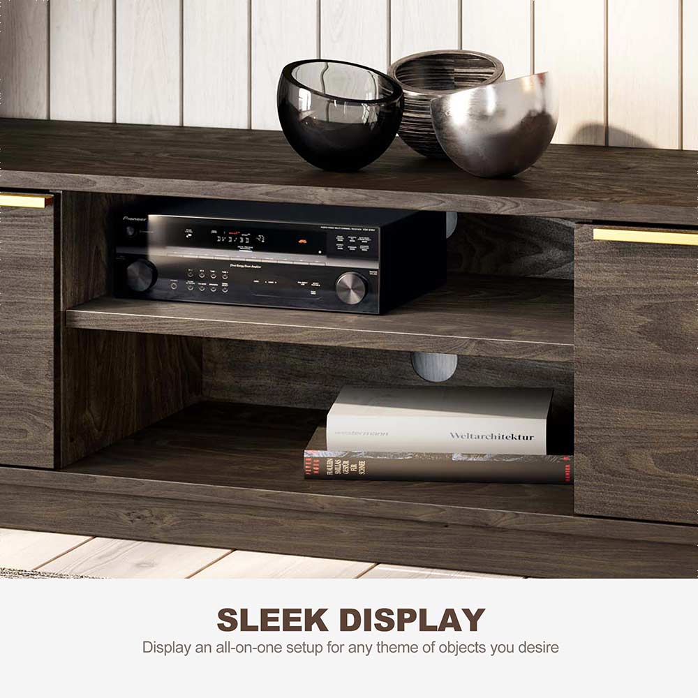 Cayden Low Profile TV Stand for TVs up to 75″