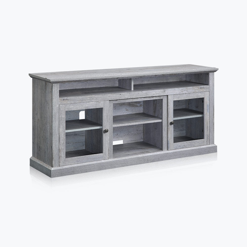 Cayman Farmhouse Fireplace TV Stand for TVs up to 65″