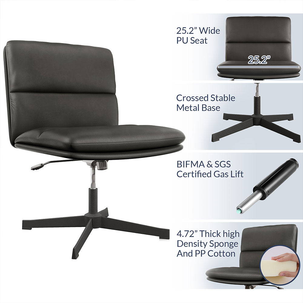 Ivory Office Chair