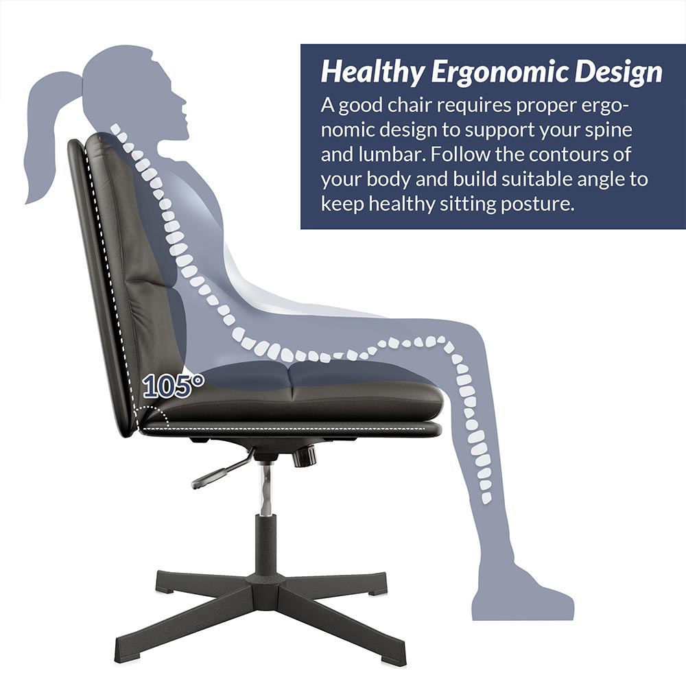 Ivory Office Chair