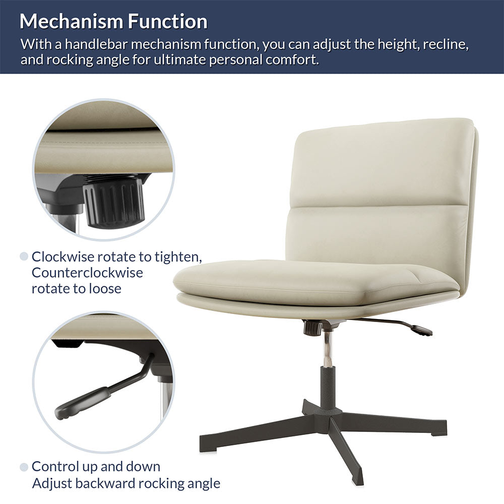 Ivory Office Chair