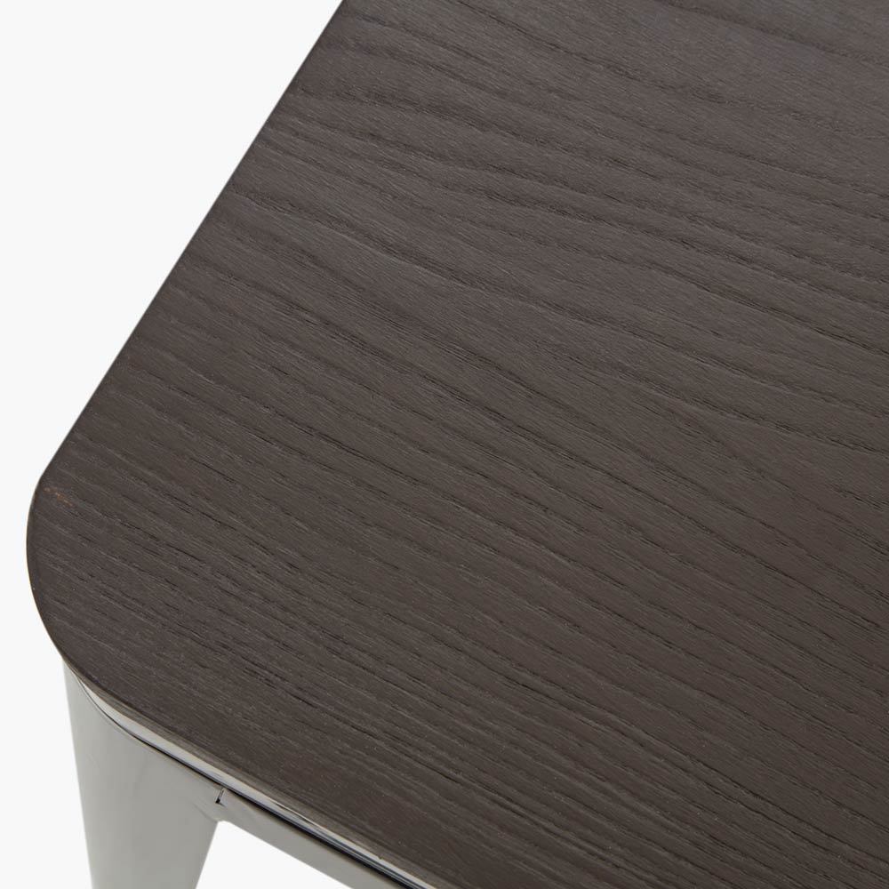 Wyatt 24" Bar Stool w/ Wood Seat (Set of 4)