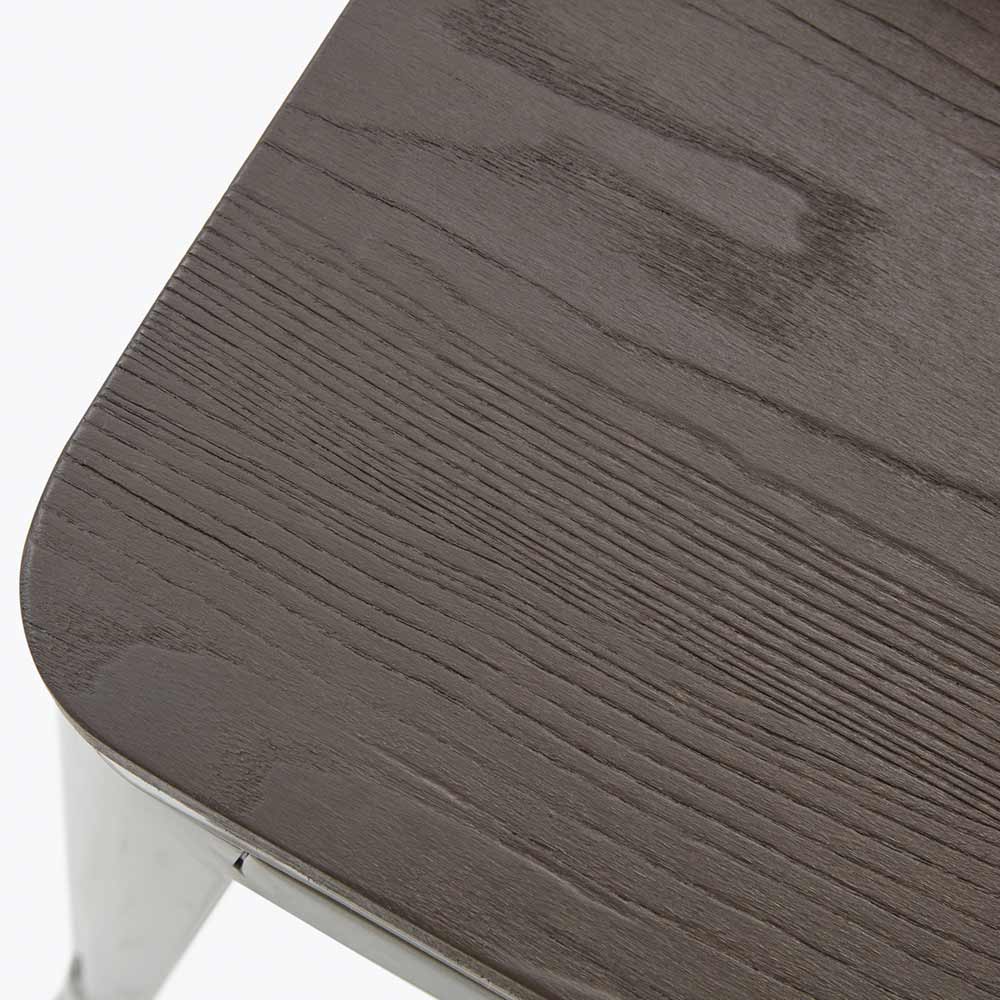 Wyatt 24" Bar Stool w/ Wood Seat (Set of 4)