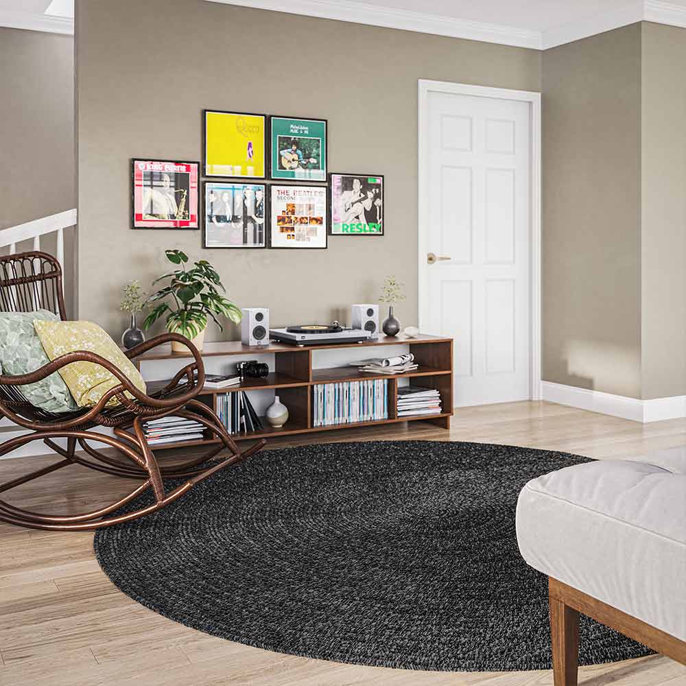 Braided Indoor/Outdoor Area Rug,8FT,6FT