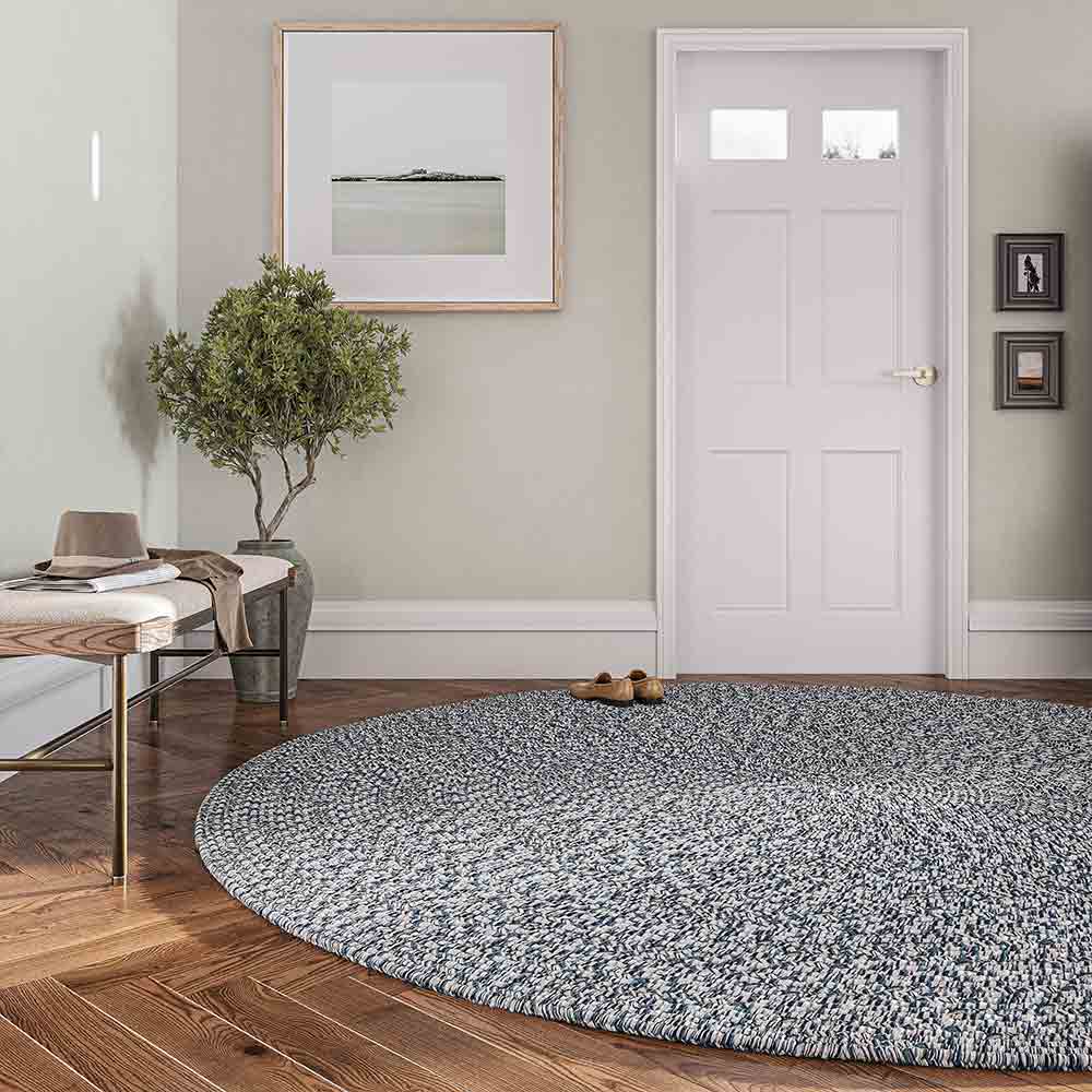 Braided Indoor/Outdoor Area Rug,8FT,6FT
