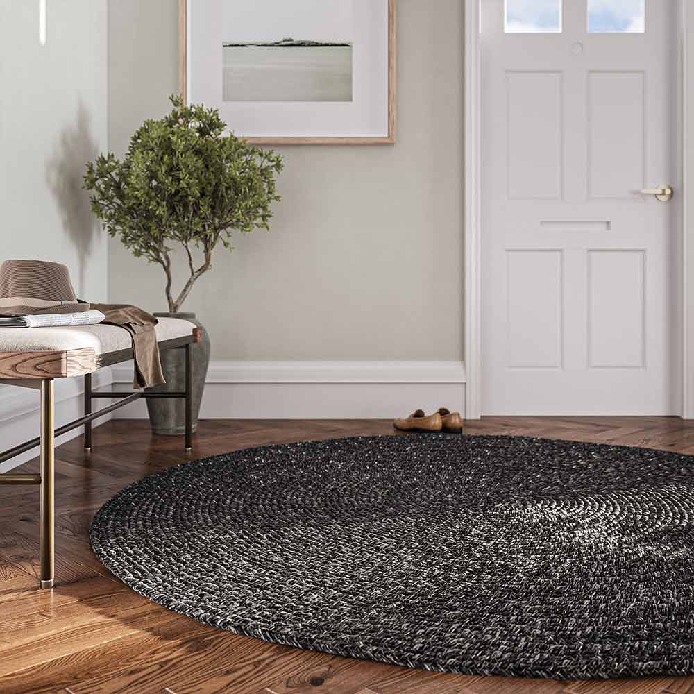 Braided Indoor/Outdoor Area Rug,8FT,6FT