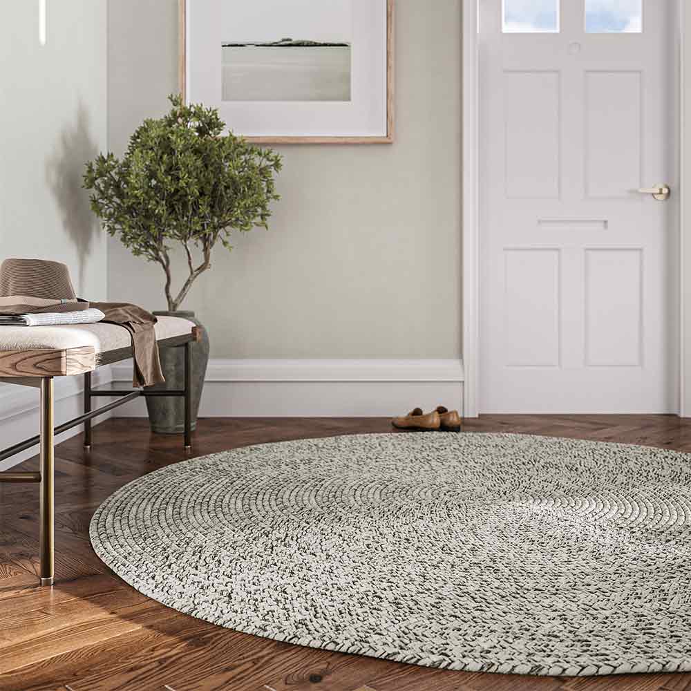 Braided Indoor/Outdoor Area Rug,8FT,6FT