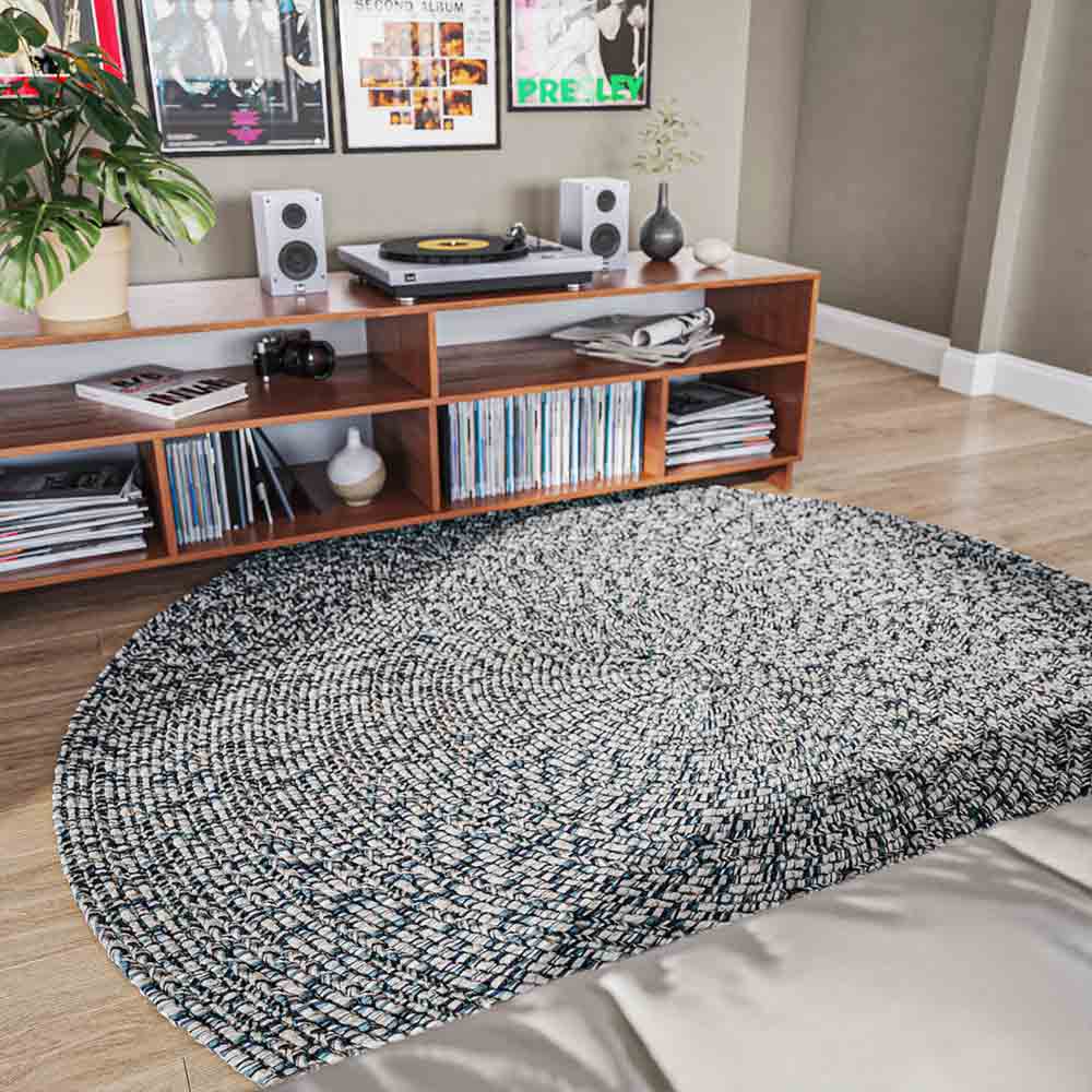 Braided Indoor/Outdoor Area Rug,8FT,6FT